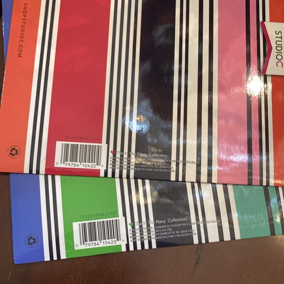 Set of two, 2-pocket folders Studio C, “The In The Navy Collection” - Picture 7 of 8